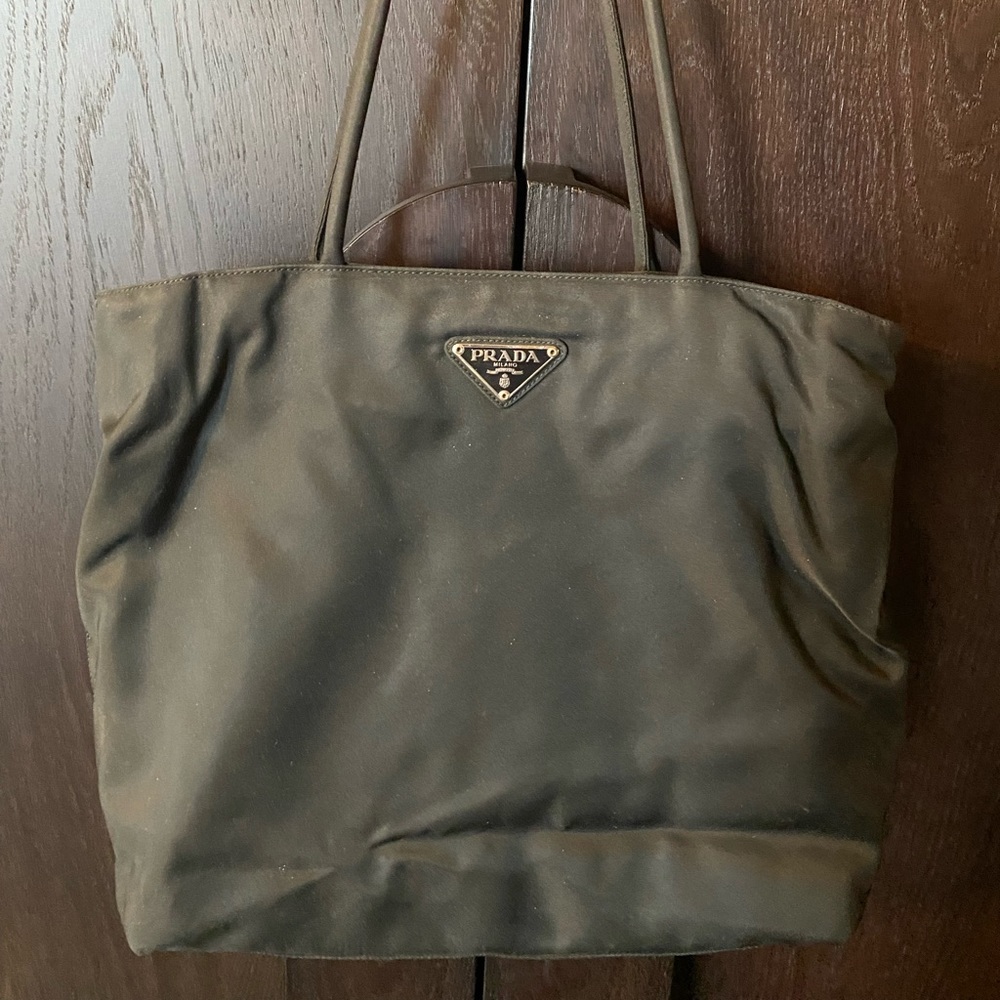 Prada nylon tote